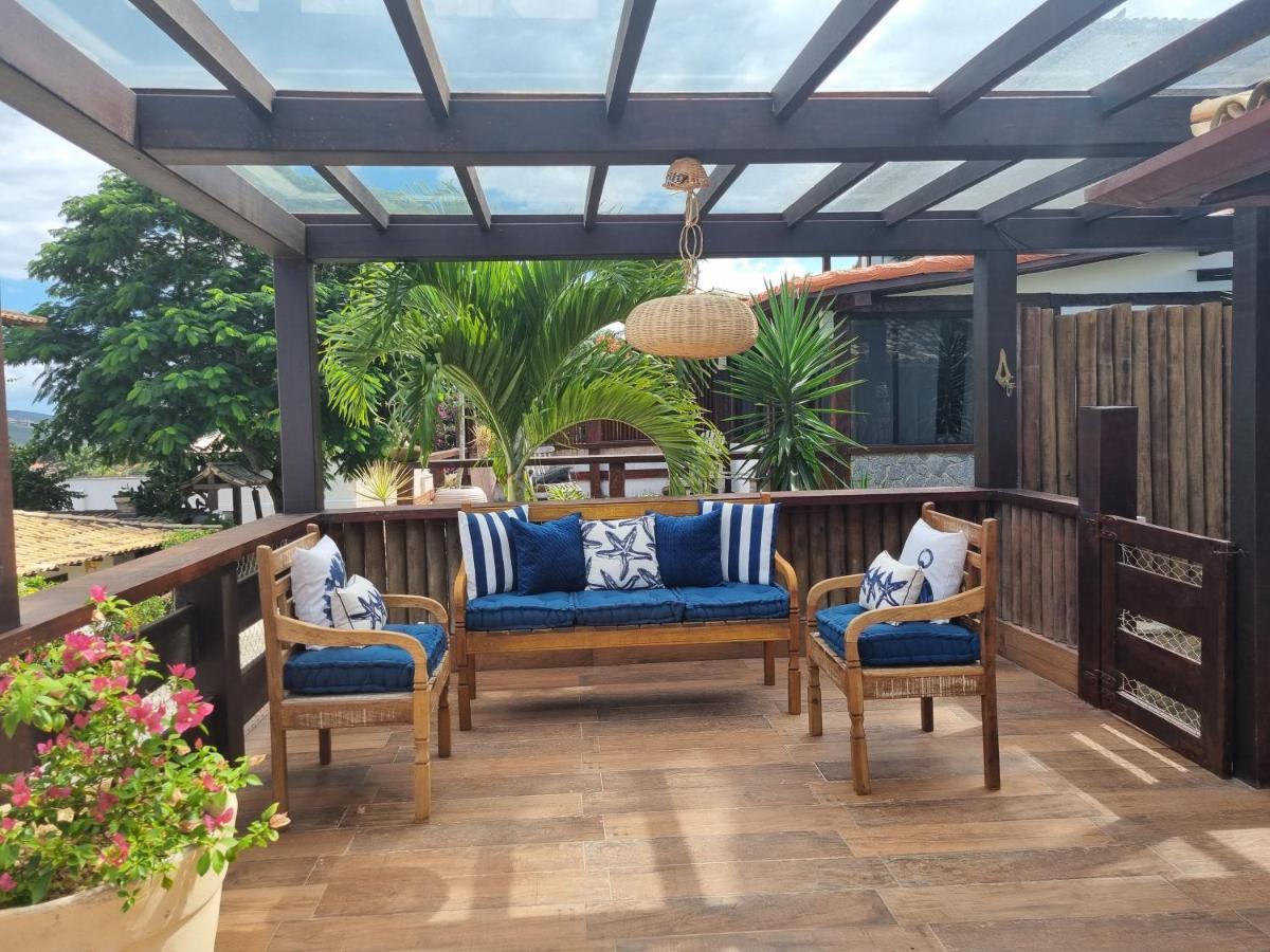 Casa Aprazivel No Alto De Buzios Villa Exterior foto